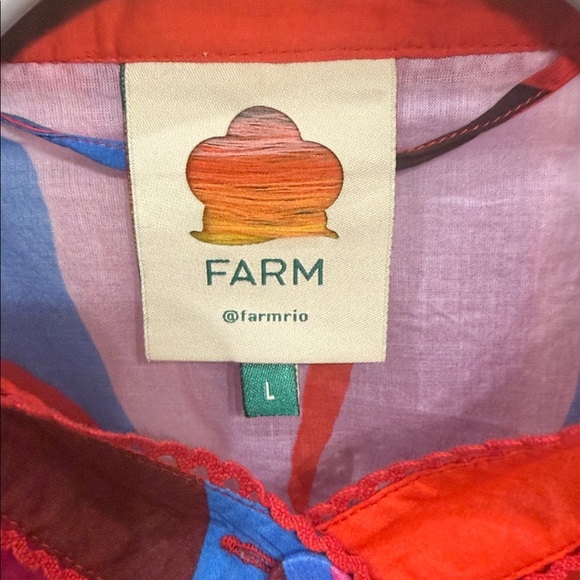 FARM Rio Multicolor Floral Blouse - Picture 2 of 4